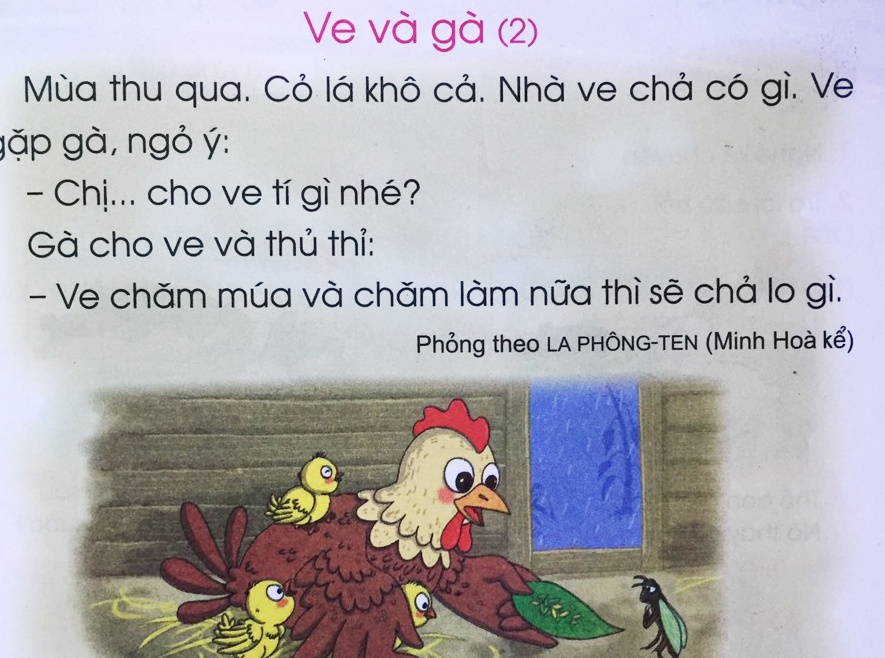 Phu huynh than nhieu truyen trong Tieng Viet 1 khong ro tinh giao duc hinh anh