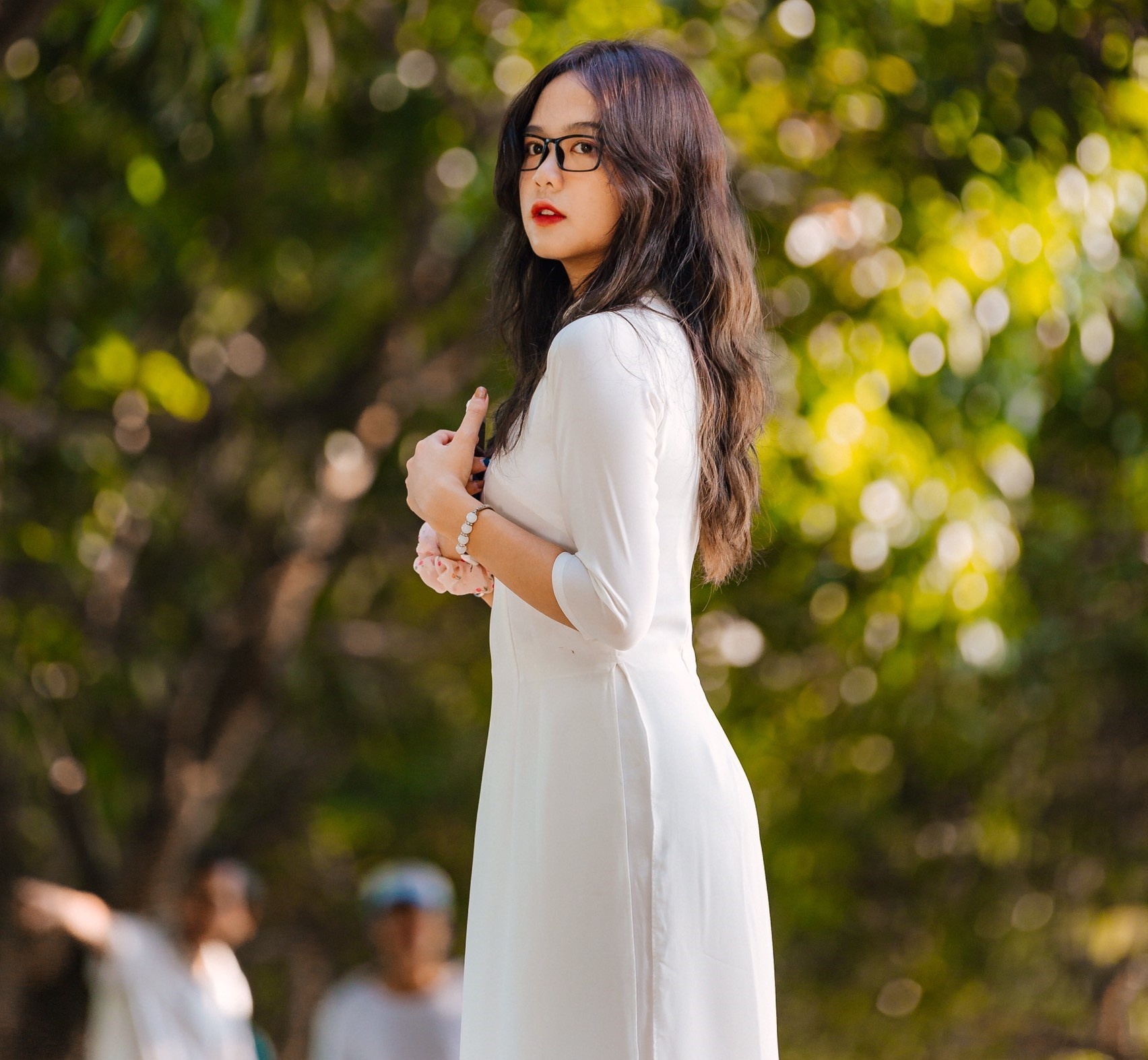 Nu sinh dam me vo thuat anh 9