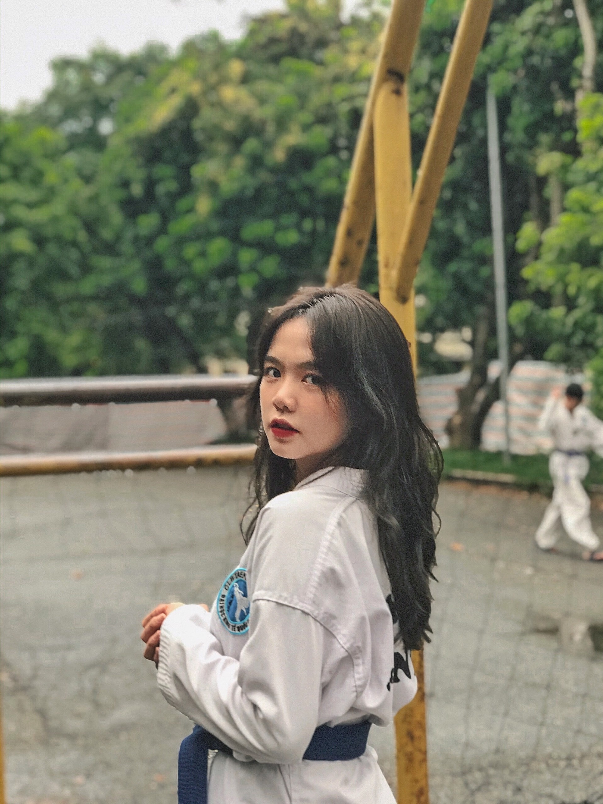 Nu sinh dam me vo thuat anh 3