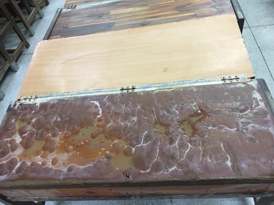 ban ghe nhun vi ngam nuoc lu o Quang Tri anh 2