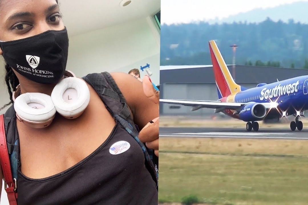 Nu sinh chi 600 USD mua ve khu hoi de tham gia bau cu tong thong My hinh anh