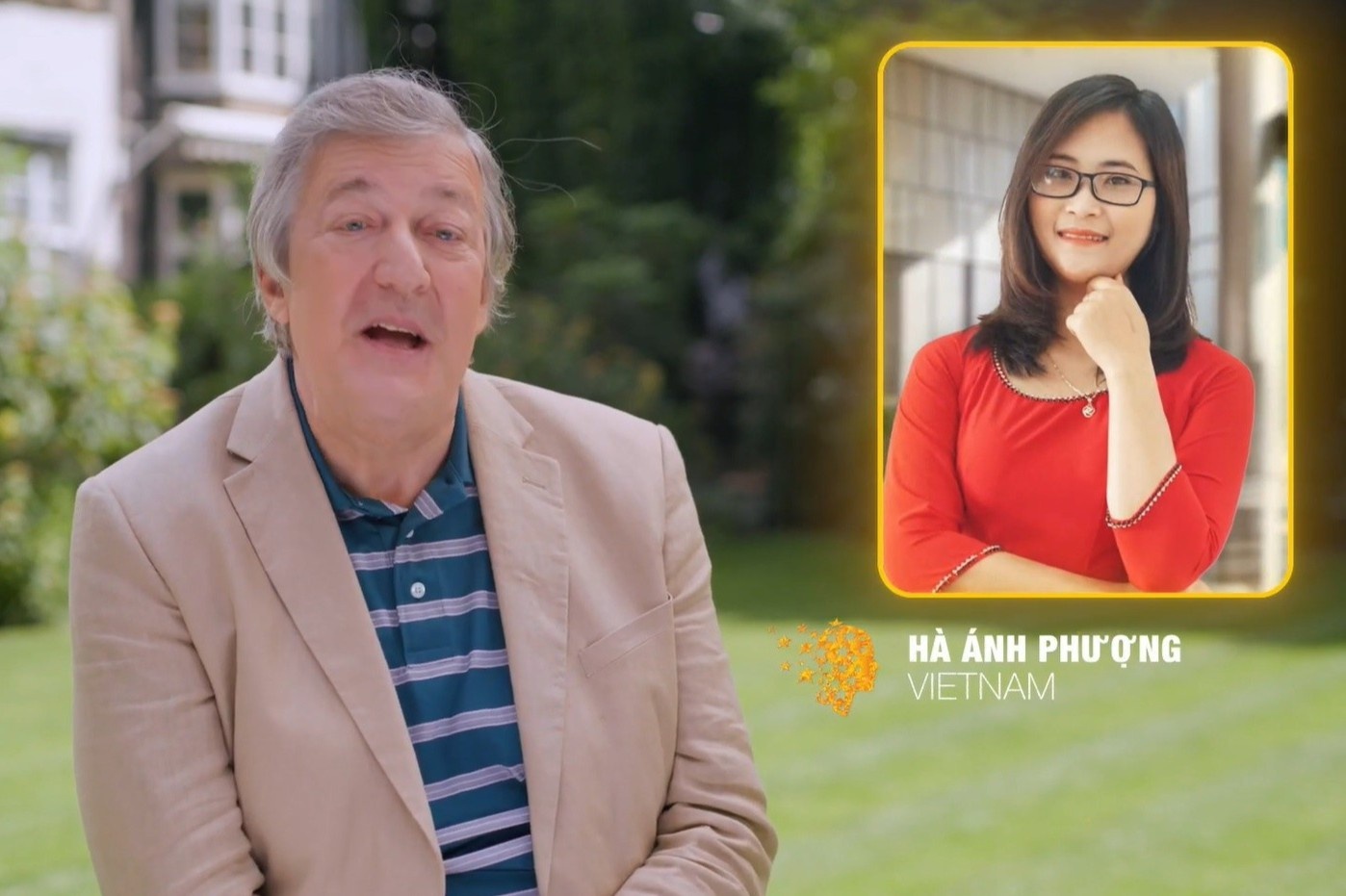 Co giao Ha Anh Phuong day hoc sinh tu 4 chau luc hinh anh