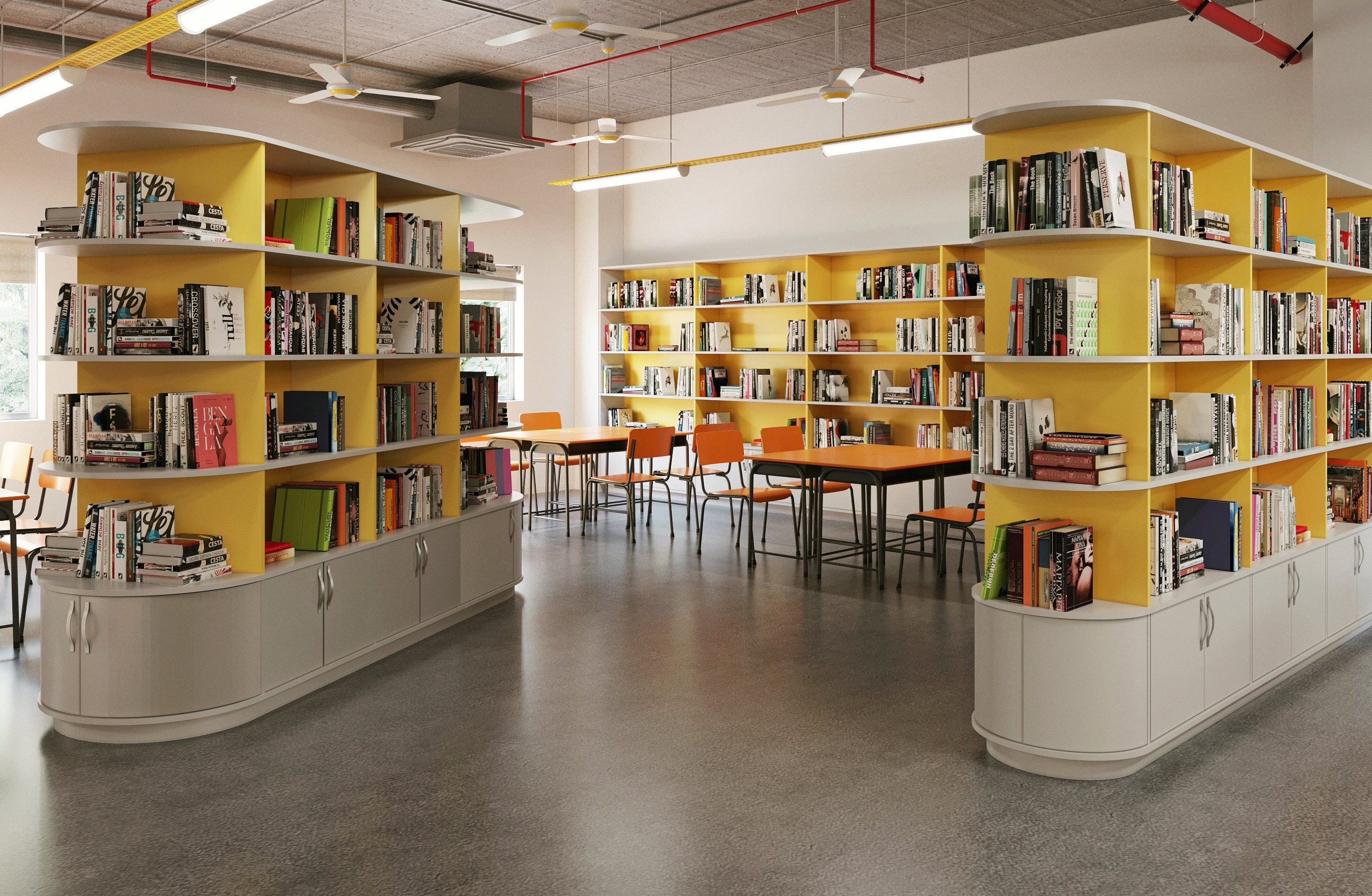 Sap co thu vien truong hoc hien dai o Ha Noi hinh anh