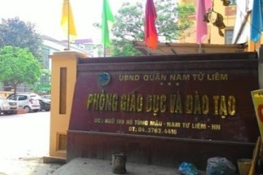 Phong GD&DT Nam Tu Liem len tieng ve su co nghi lo de thi hinh anh