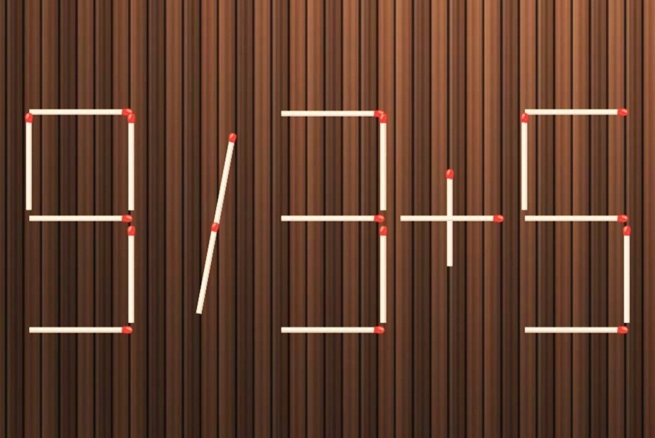 Di chuyen mot que diem bien phep tinh 9 / 3 + 5 = 7 thanh dung hinh anh