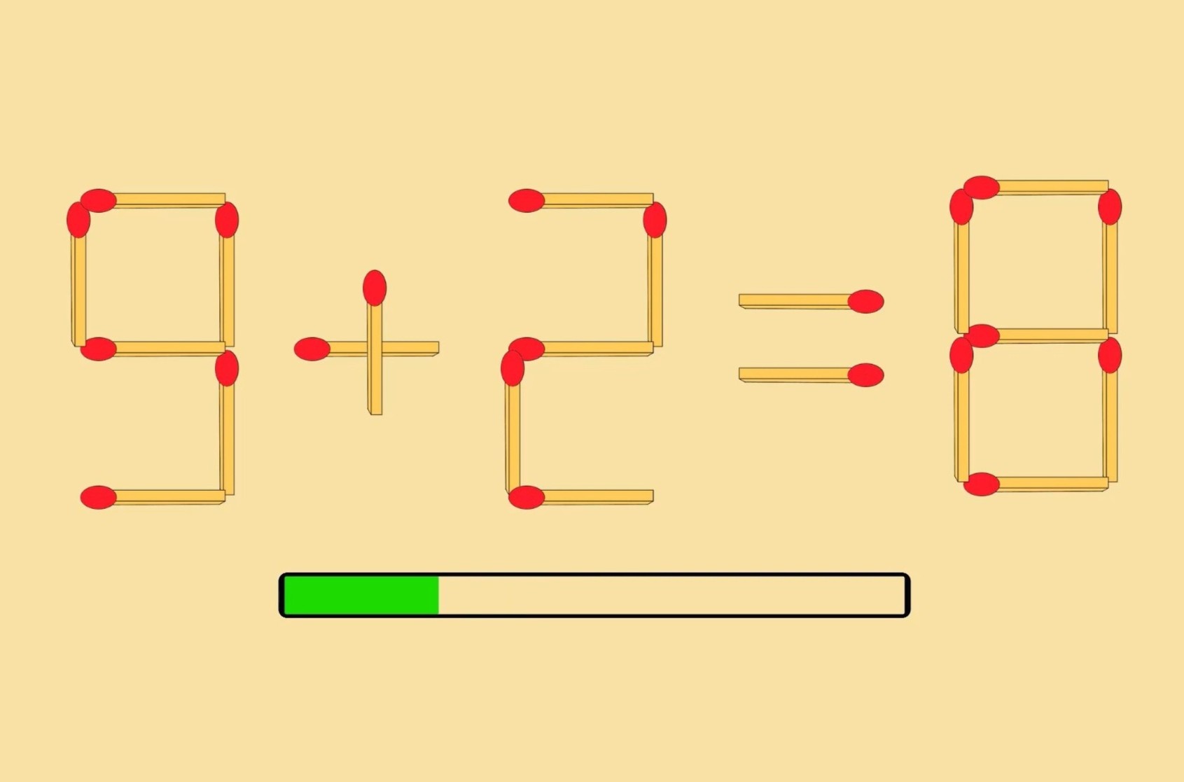 Di chuyen mot que diem bien phep tinh 9 + 2 = 8 thanh dung hinh anh