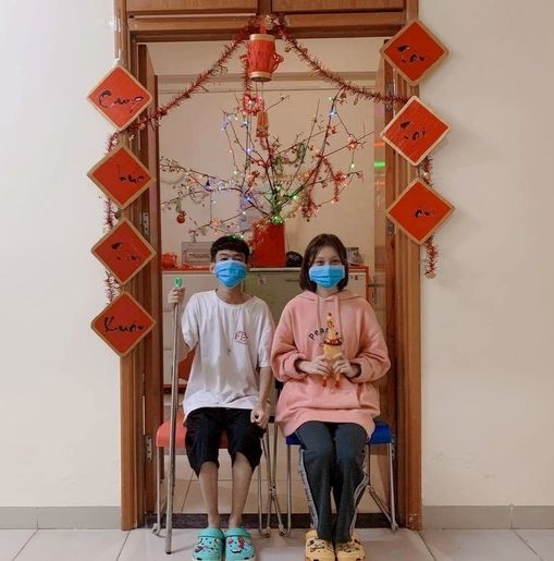 Sinh vien DH FPT o khu cach ly anh 1