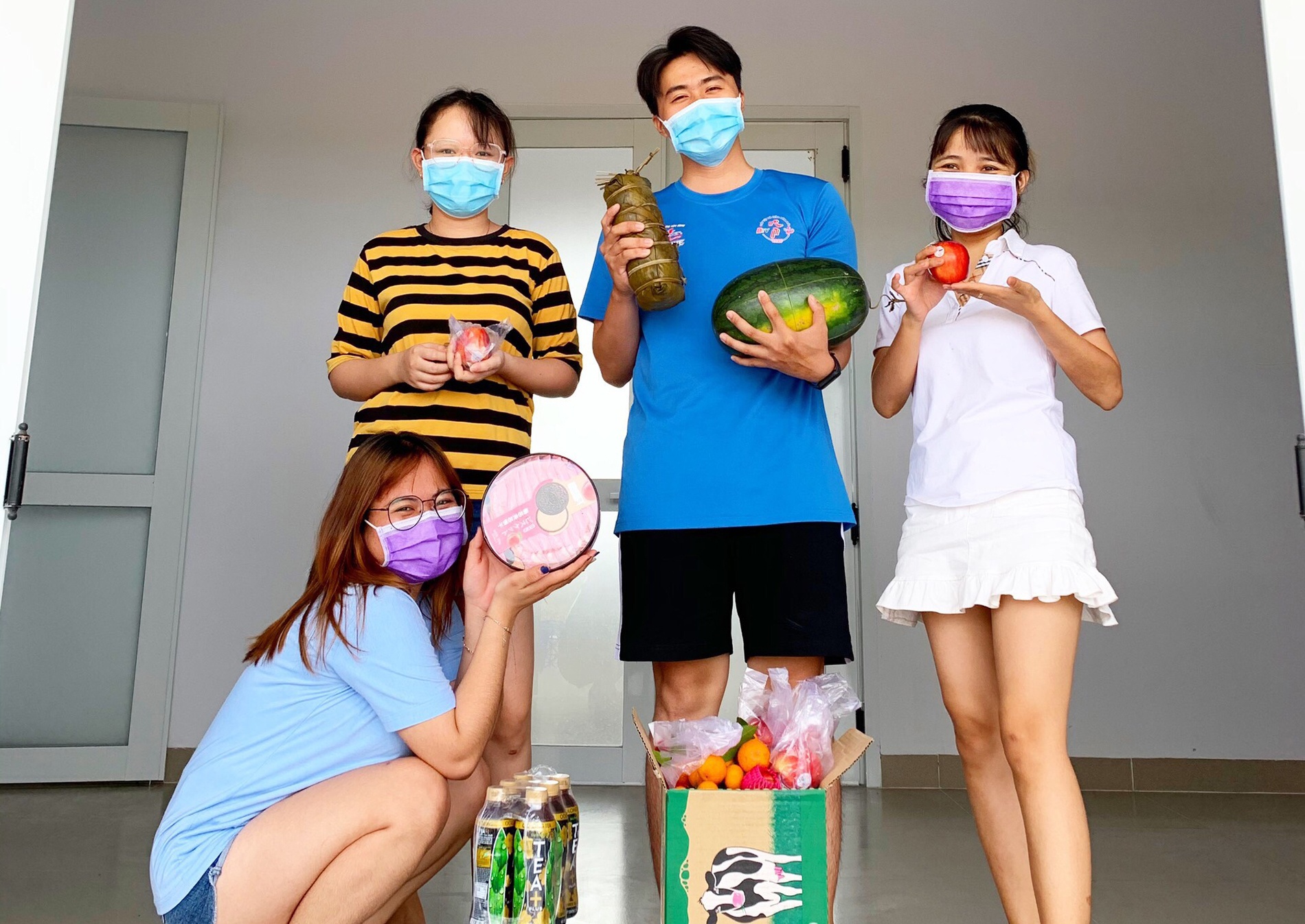 Tet dac biet cua nam sinh DH Thu Dau Mot anh 1