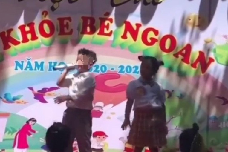 Truong hoc o Dak Lak thong tin vu be mam non hat nhac 'nguoi lon' hinh anh