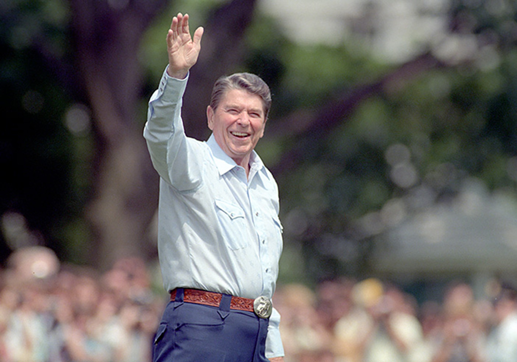 Tong thong My tung lam dien vien anh 6