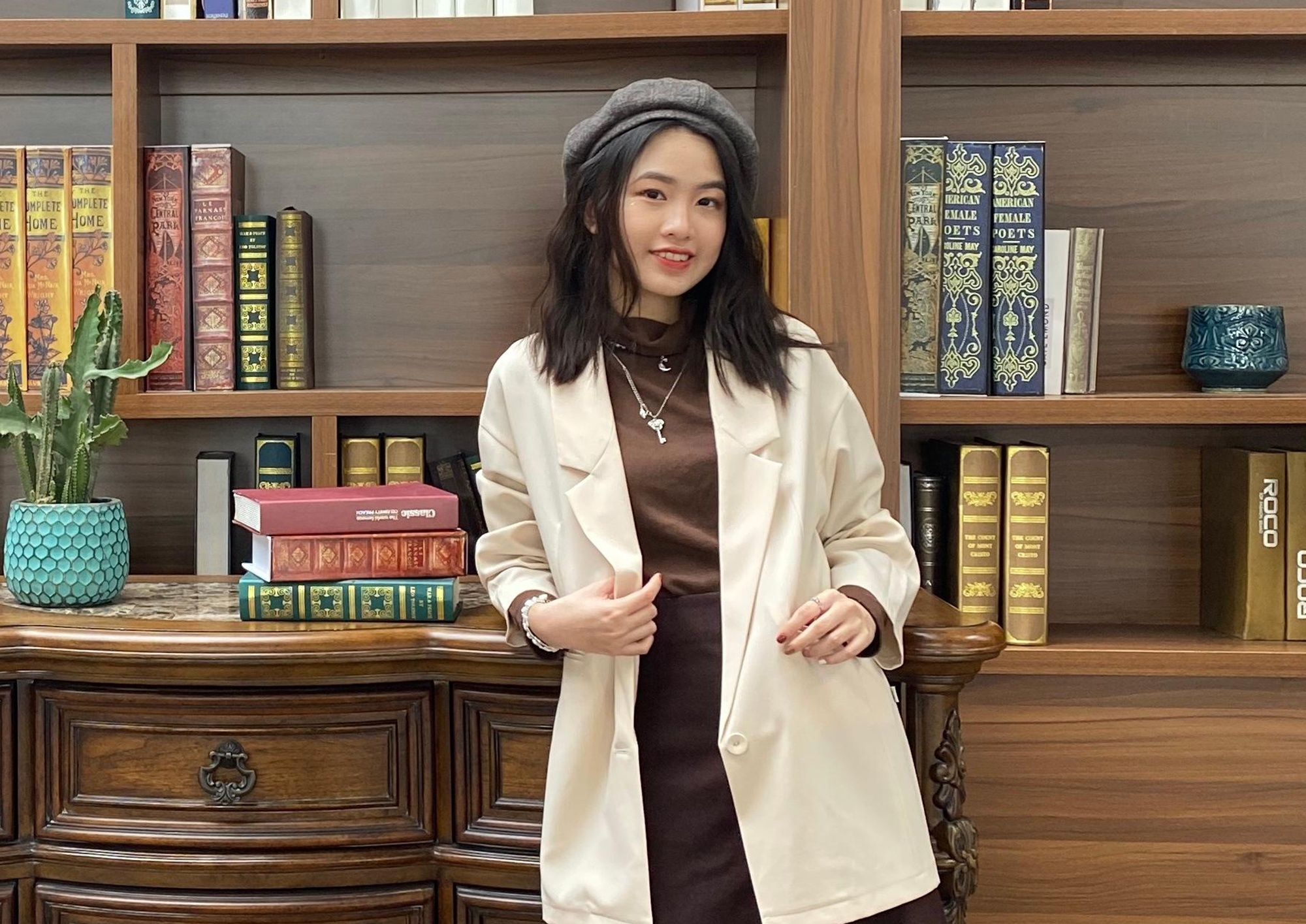 Nu sinh truong Ams chinh phuc hoc bong gan 7 ty dong anh 2