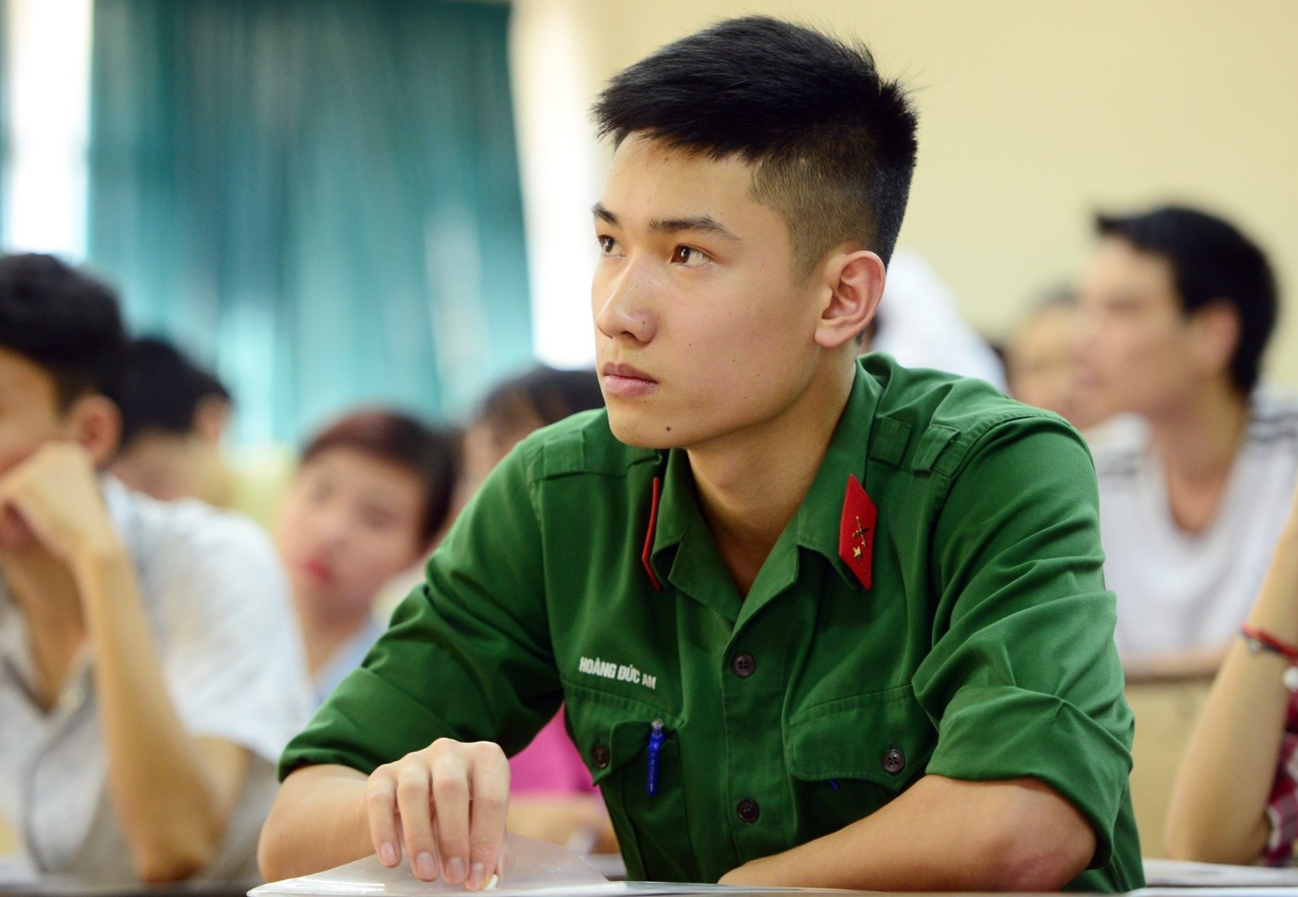 Dieu chinh thoi gian so tuyen vao truong quan doi hinh anh