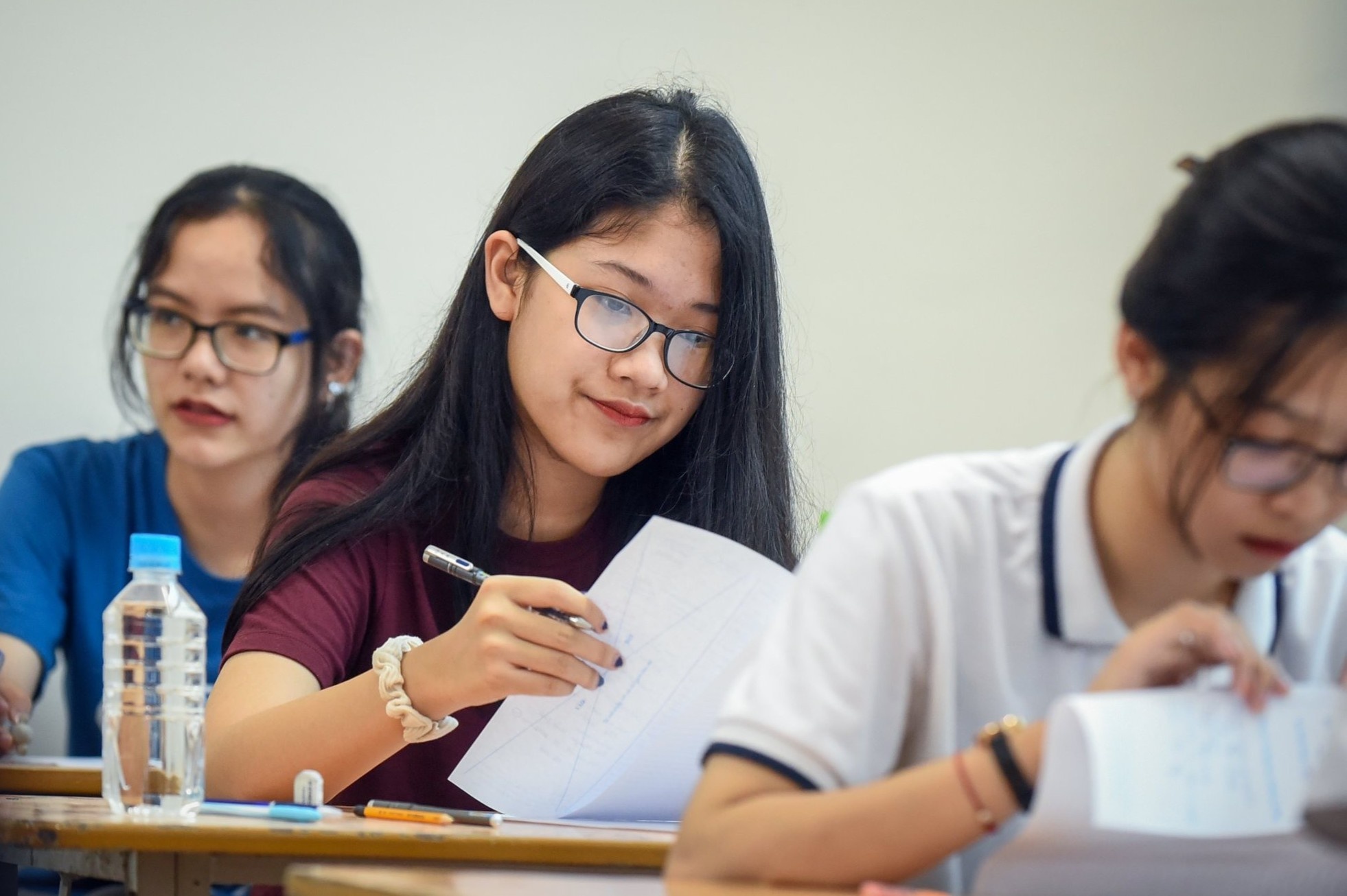 Huong dan ghi phieu dang ky du thi tot nghiep va xet tuyen dai hoc hinh anh