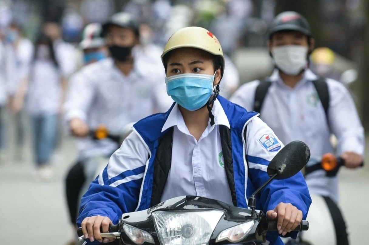 Thanh Hoa yeu cau hoc sinh lop 9 va 12 khong di khoi dia phuong hinh anh