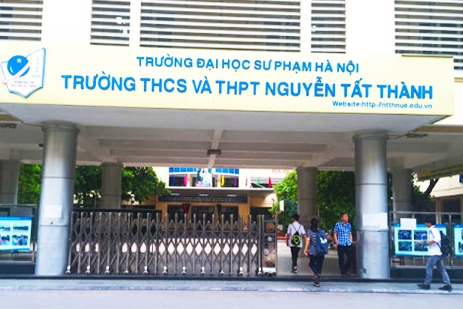 Truong Nguyen Tat Thanh chua phat hanh ho so tuyen sinh hinh anh