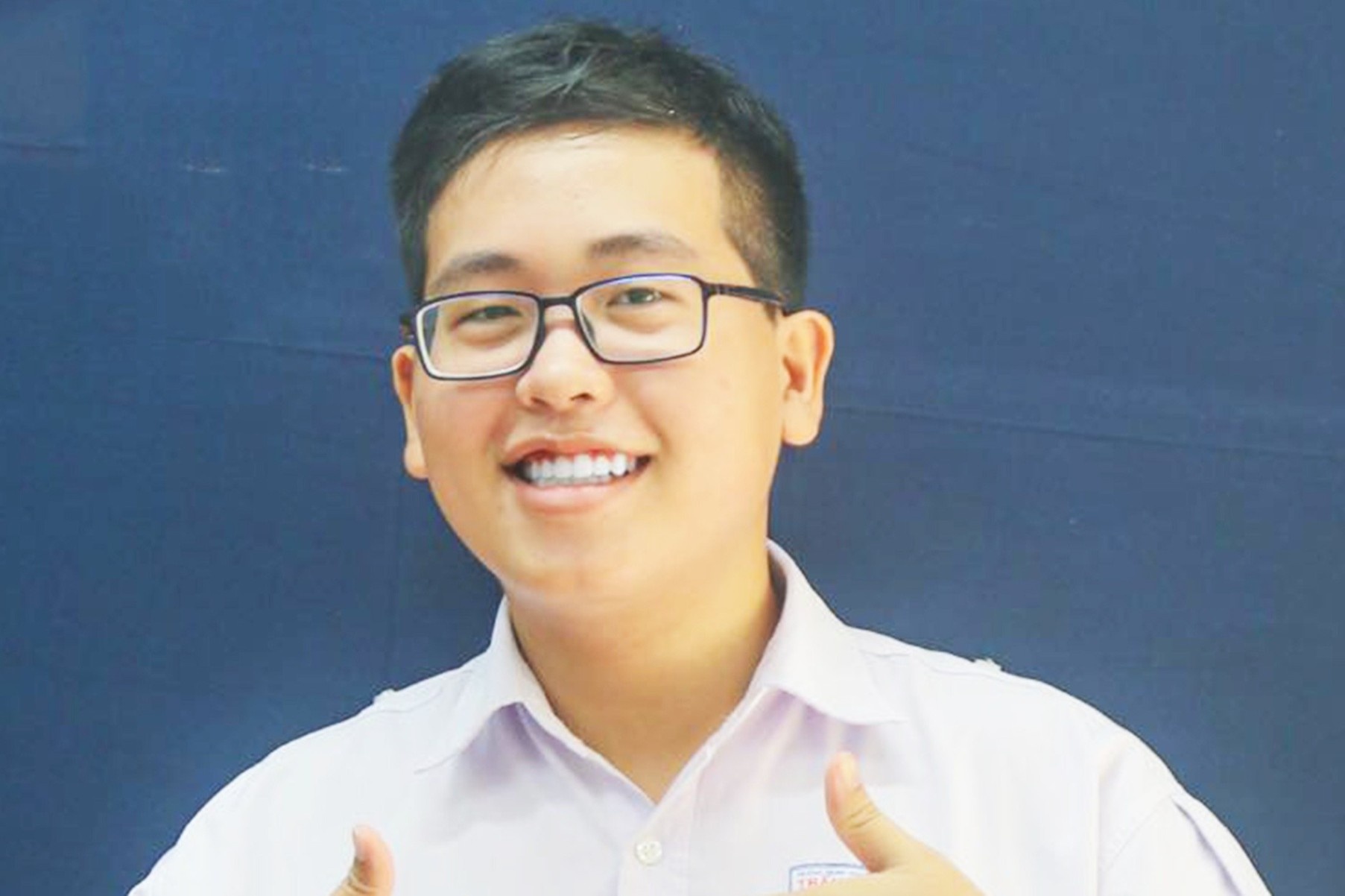 Nam sinh truong chuyen trung tuyen 15 dai hoc My hinh anh