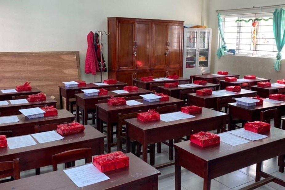 Le be giang khong hoc sinh tai Da Nang hinh anh