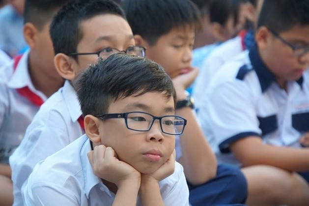 Hoan khao sat vao truong THPT chuyen Tran Dai Nghia hinh anh