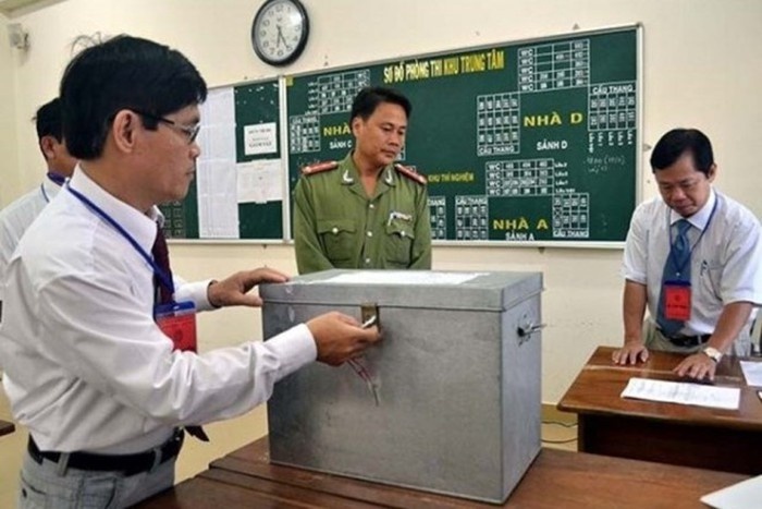 bao dam an toan ky thi tot nghiep THPT anh 1