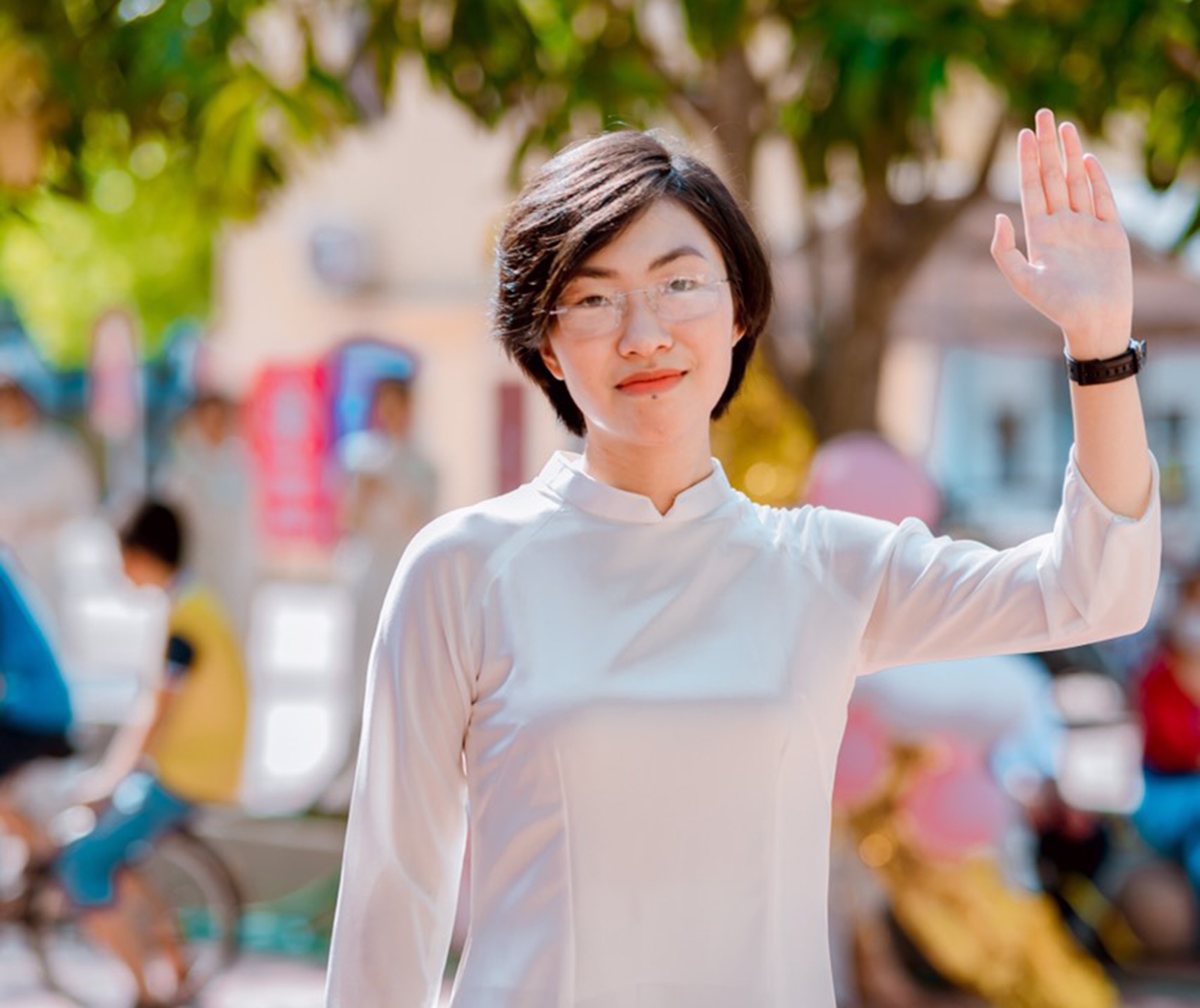 thi sinh chung ket Olympia khong ap luc truoc ky thi tot nghiep anh 1