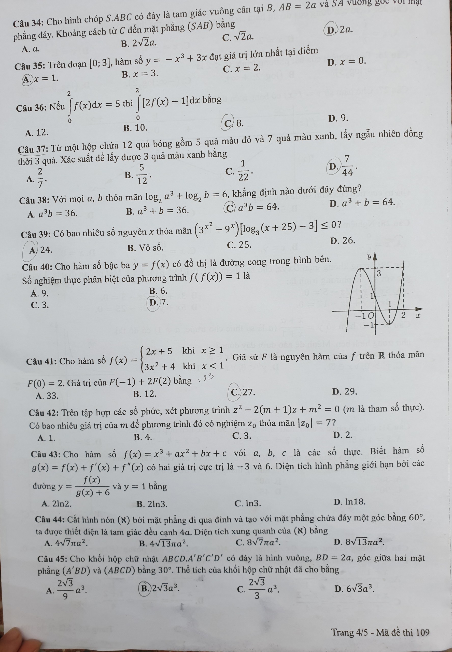 Bai giai de thi mon Toan anh 5