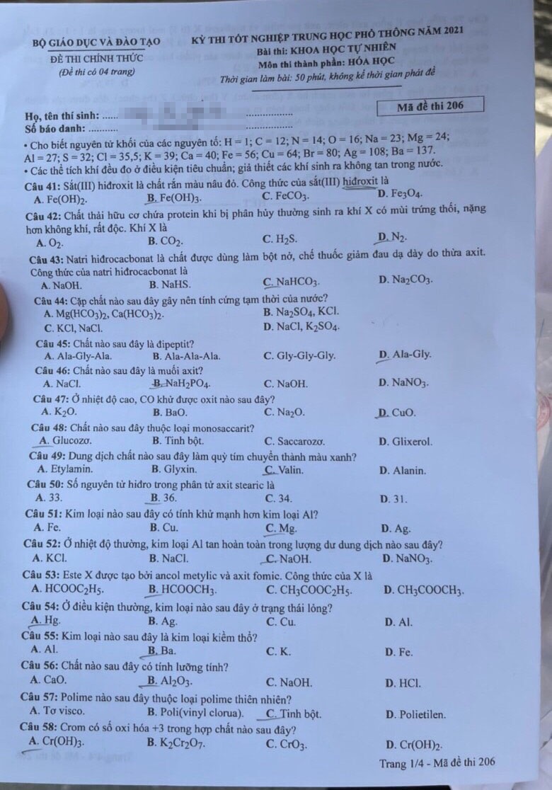 De thi mon Hoa hoc nam 2021 anh 2