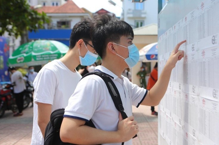 Ðiem chuan xet tuyen ÐH se bien dong hinh anh