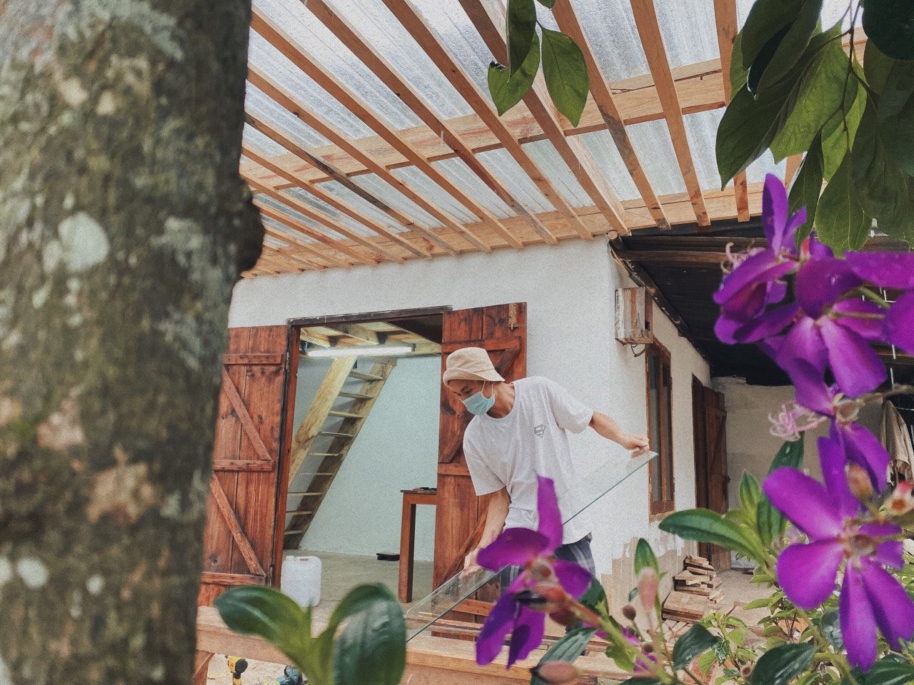 nam sinh biến nhà cũ thành không gian thơ mộng ảnh 11 nam sinh bien nha cu thanh khong gian tho mong anh 11