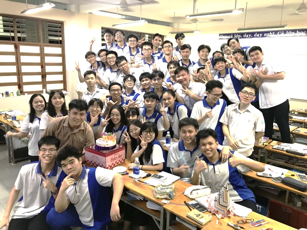 Lop hoc co diem thi dai hoc cao anh 2