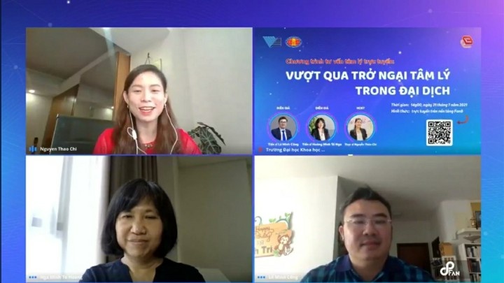 Nhieu sinh vien gap van de tam ly trong thoi gian nghi dich hinh anh