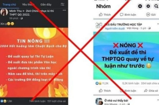 Bo GD&DT canh bao tin gia ve ky thi tot nghiep THPT hinh anh