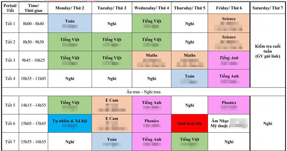 Hoc sinh lop 1 hoc online anh 1