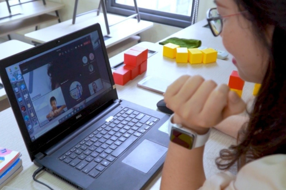 Bo GD&DT can som co huong dan day online cho lop 1 hinh anh