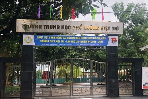 45 hoc sinh nghi mac Covid-19, Phu Tho tam dong cua truong o hai noi hinh anh