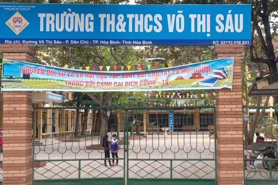 Hòa Bình cho học sinh nghỉ học trực tiếp ảnh 1 Hoa Binh cho hoc sinh nghi hoc truc tiep anh 1