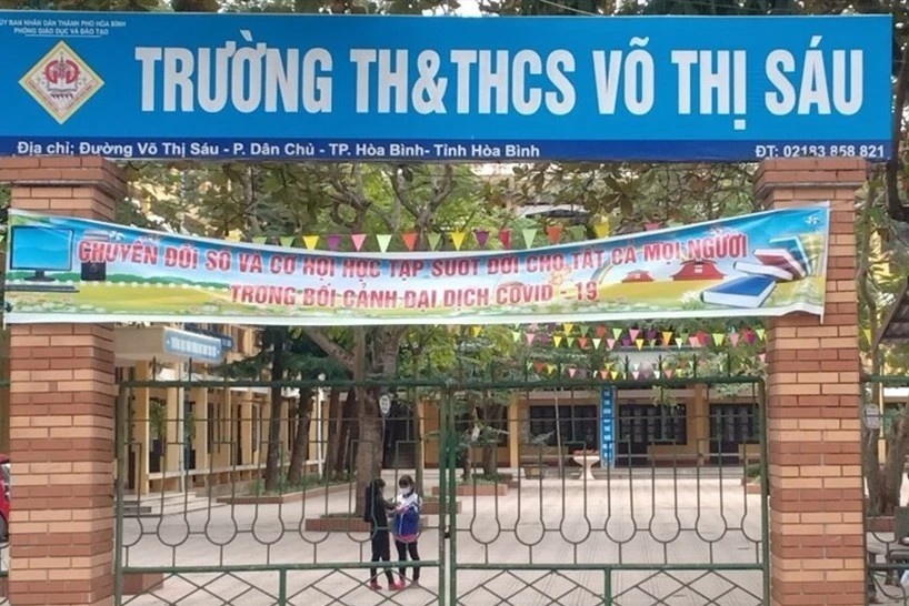 Hoa Binh cho toan bo hoc sinh, sinh vien nghi hoc truc tiep hinh anh