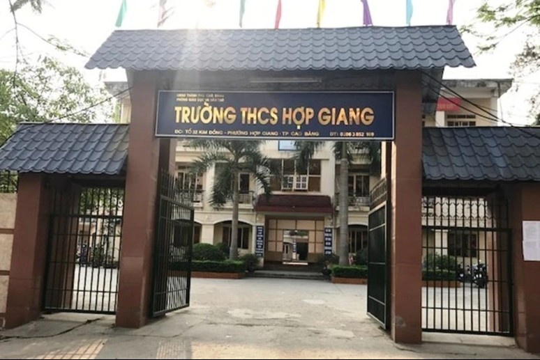 Hoc sinh mot so truong o Cao Bang tam dung den lop hinh anh