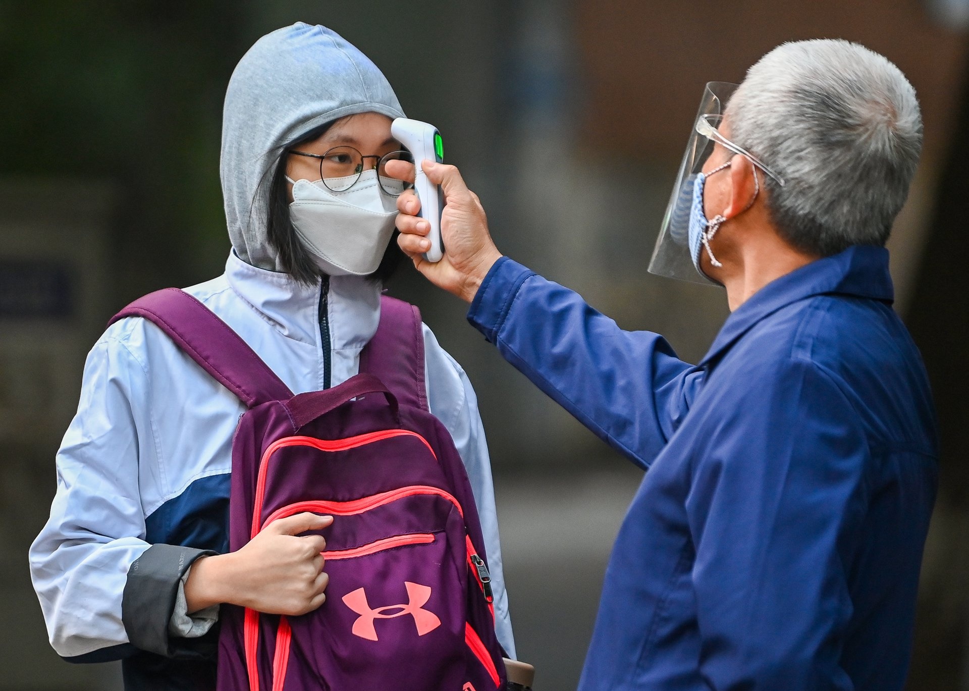 Hoc sinh tu lop 7 den lop 12 o Ha Noi co the tro lai truong anh 1