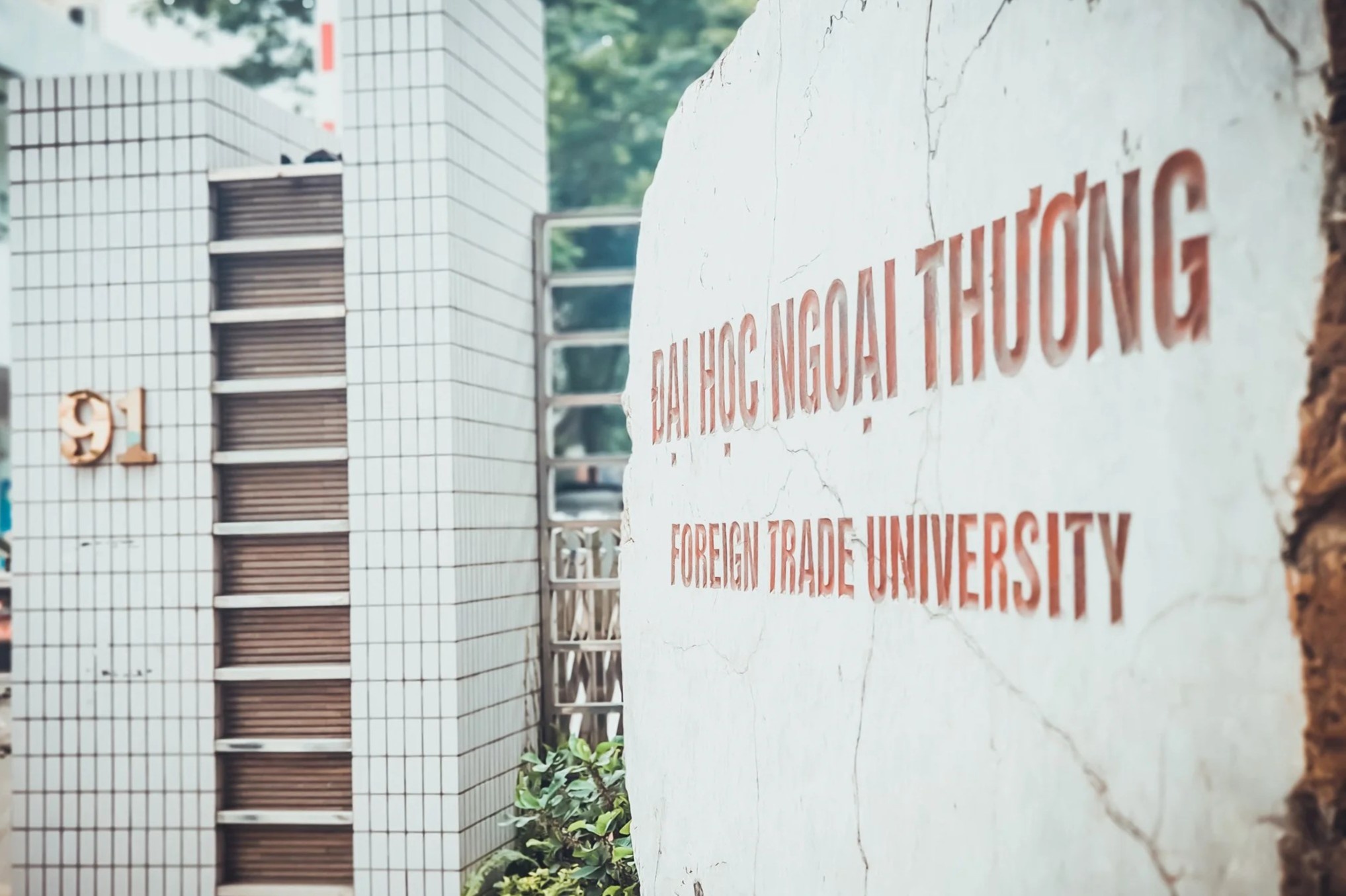 ĐH Ngoại thương cho sinh viên trở lại trường ảnh 1 DH Ngoai thuong cho sinh vien tro lai truong anh 1