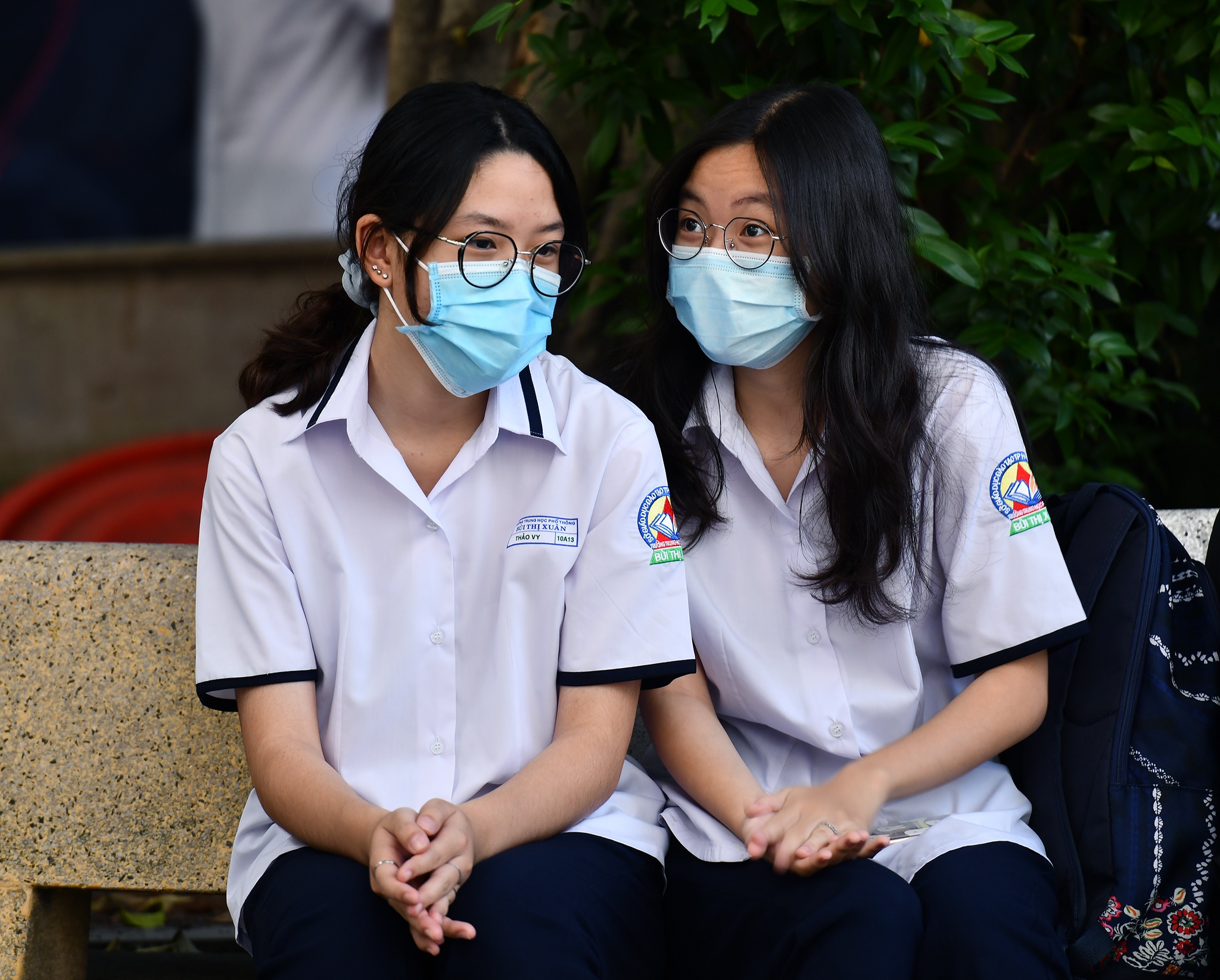 hoc sinh o nhieu noi tro lai truong anh 1