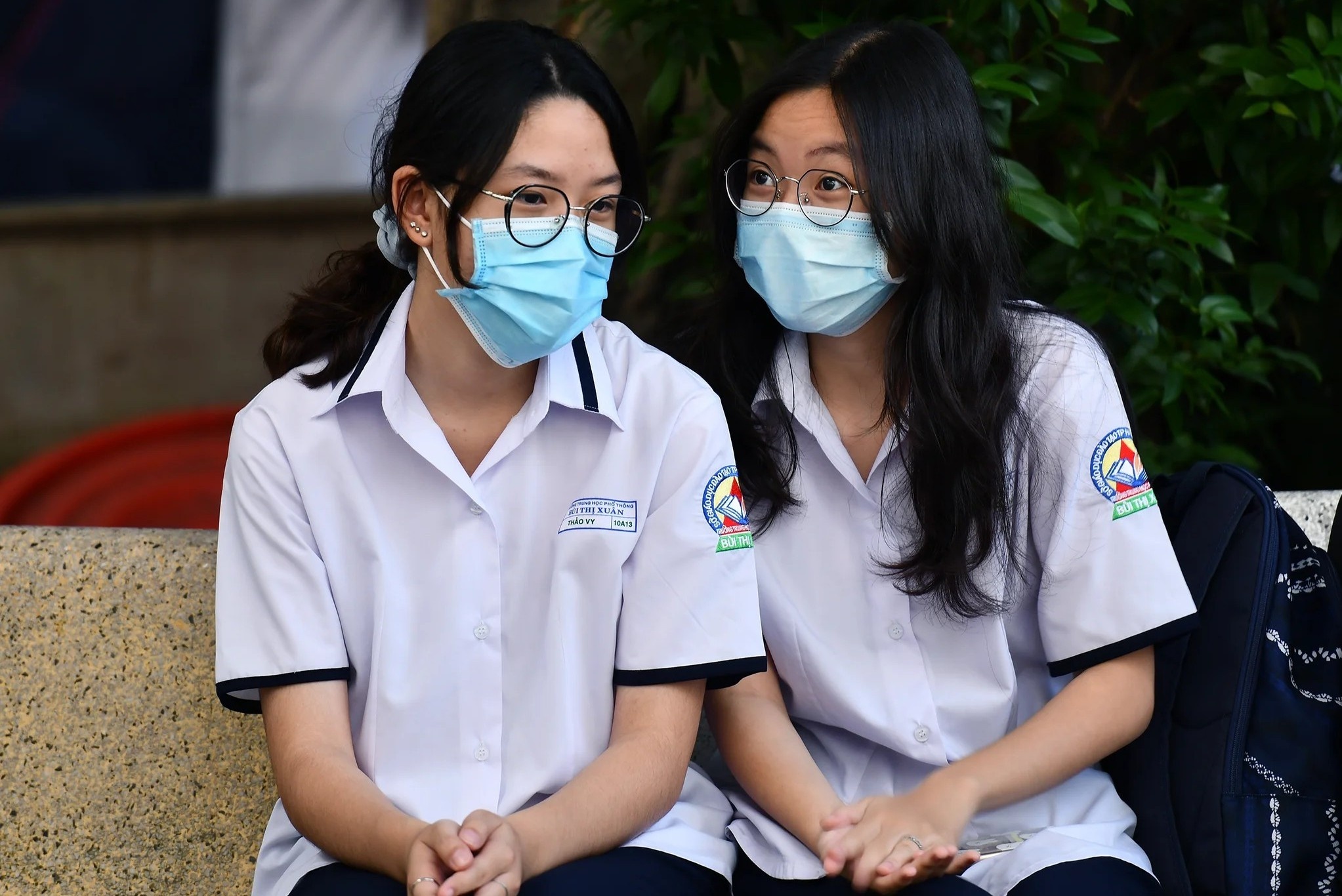 Ngay 7/2, hoc sinh o nhieu noi tro lai truong sau thoi gian hoc online hinh anh