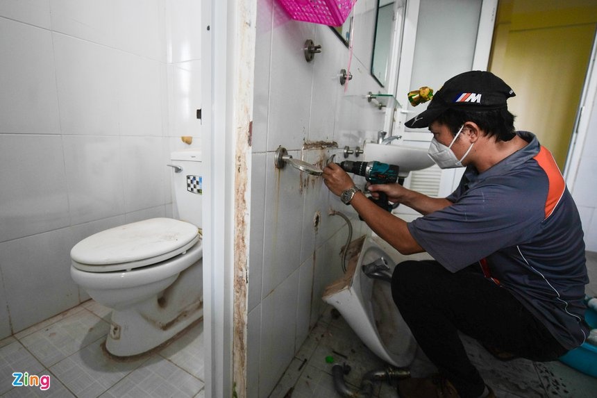 Phong o tai ky tuc xa DH Quoc gia TP.HCM anh 3