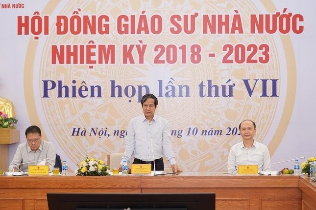 Xét công nhận GS PGS năm 2021 ảnh 1 Xet cong nhan GS PGS nam 2021 anh 1
