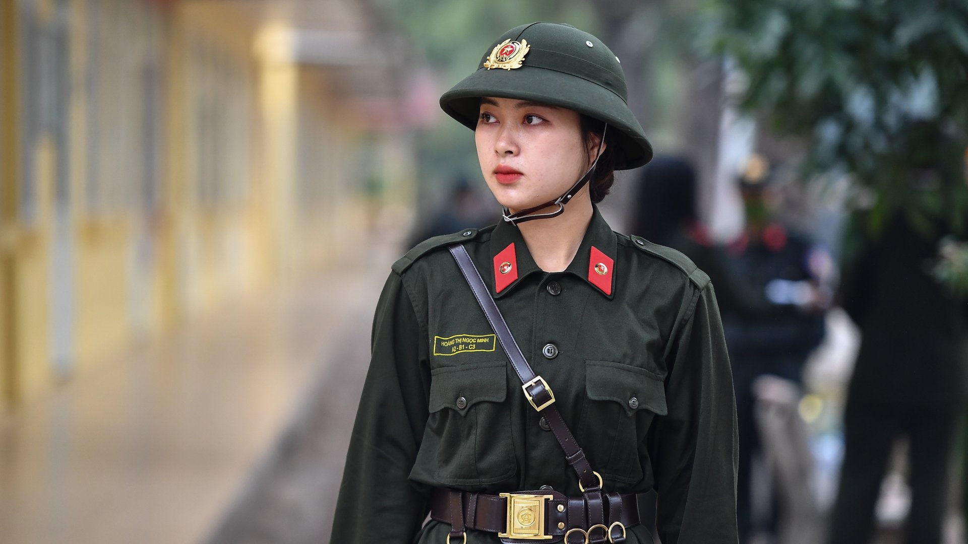 Dang bai thi rieng vao truong cong an anh 1