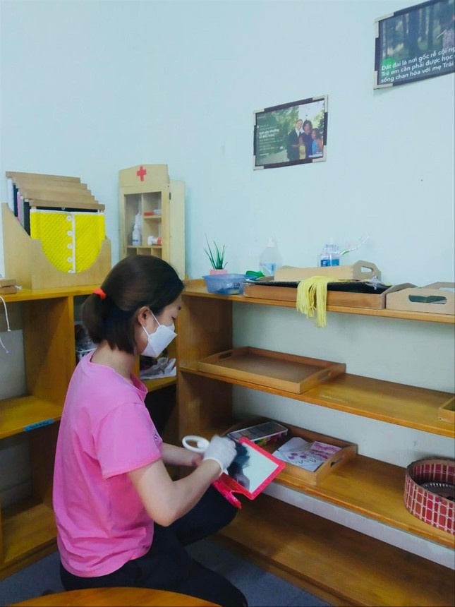 Mo cua lai truong mam non anh 1