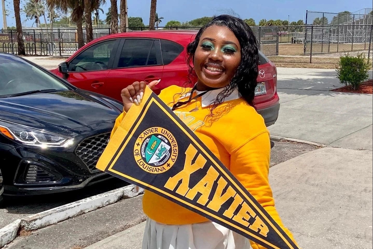 Nu sinh trung tuyen 72 truong dai hoc hinh anh