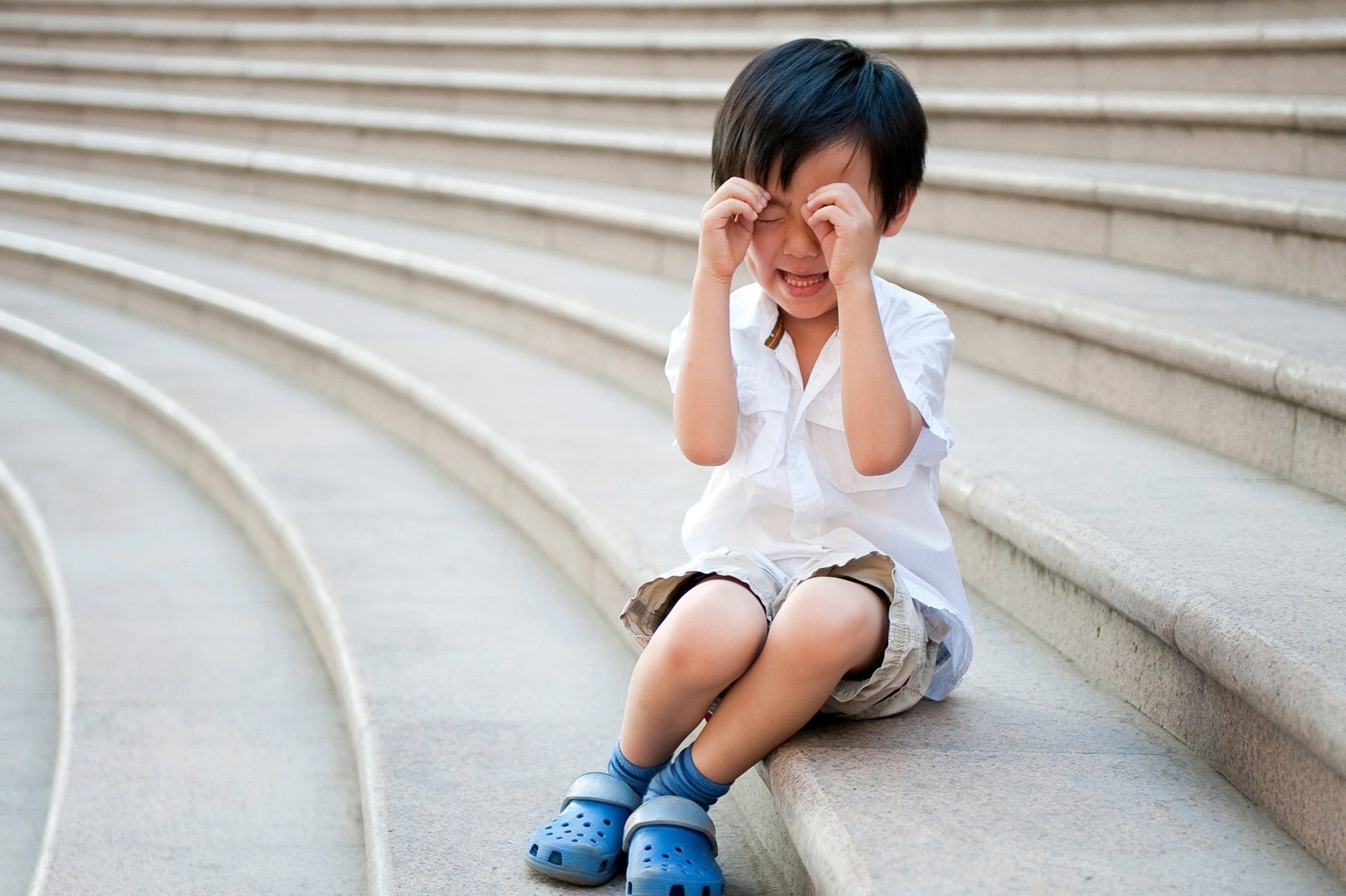 Tre em Han Quoc khong hanh phuc vi ap luc hoc hanh hinh anh