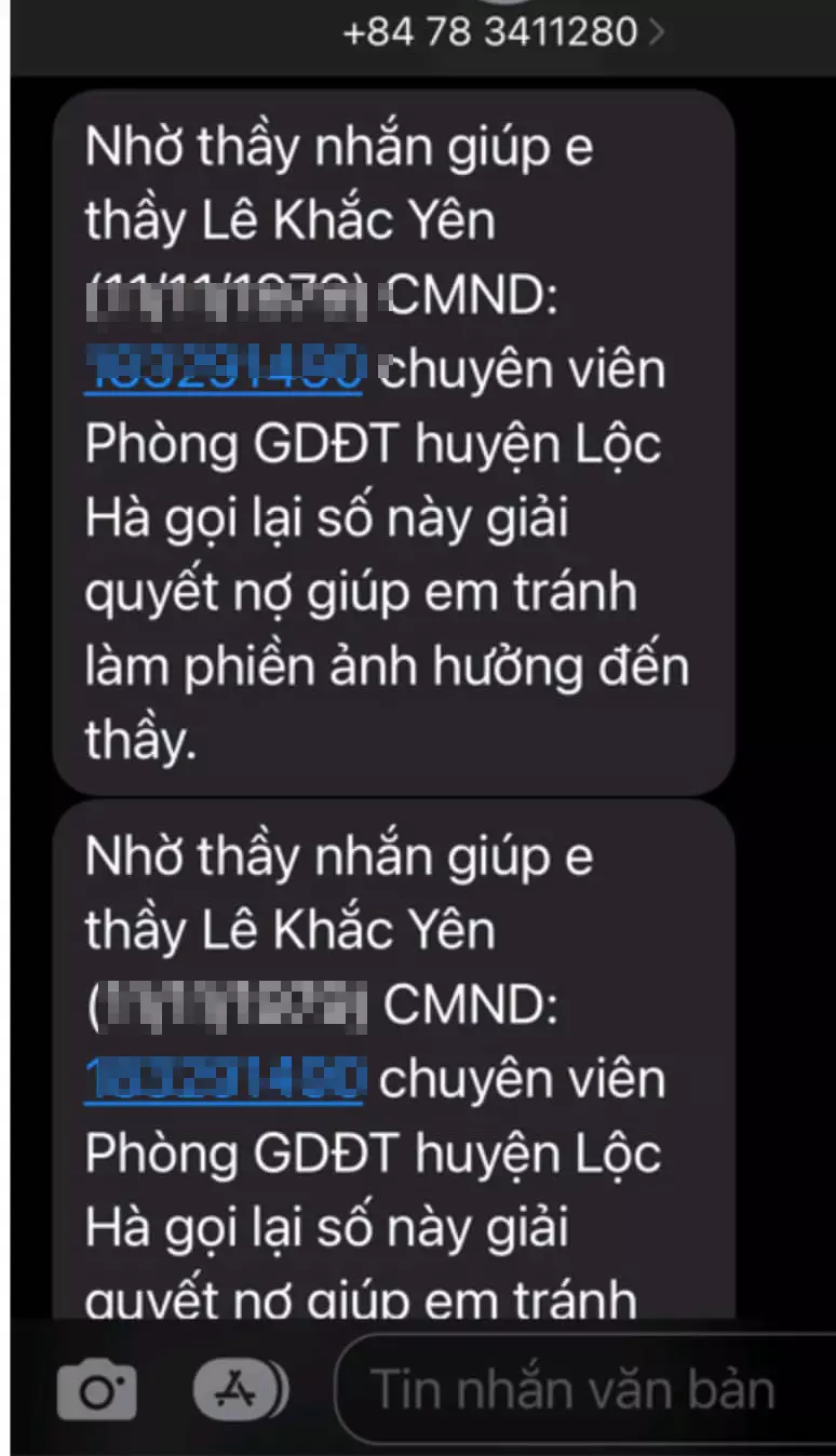 'Khung bo' doi no giao vien anh 2