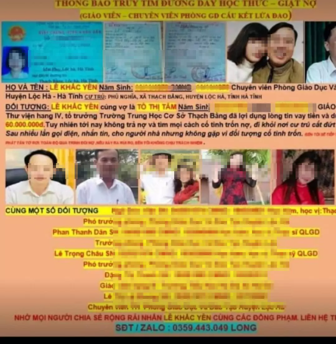 'Khung bo' doi no giao vien anh 1