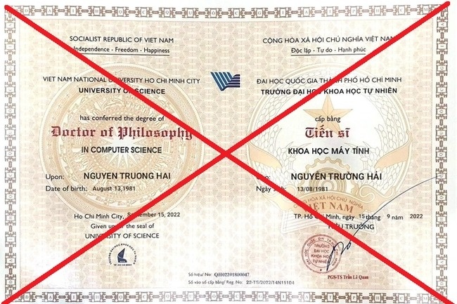 TS gia Nguyen Truong Hai khai gi trong ly lich nop cac truong dai hoc? hinh anh
